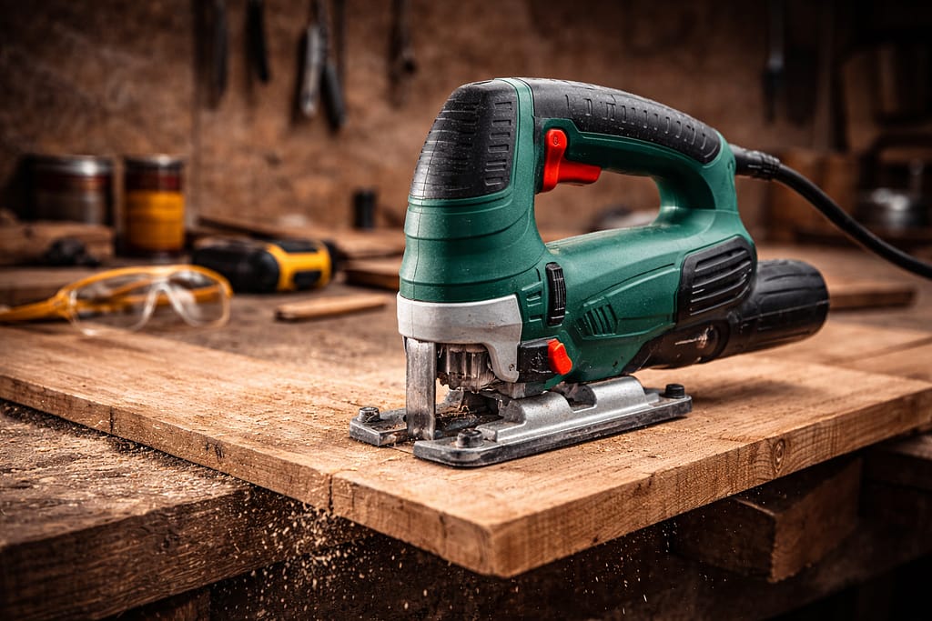 outils de bricolage pour débutant, la scie sauteuse