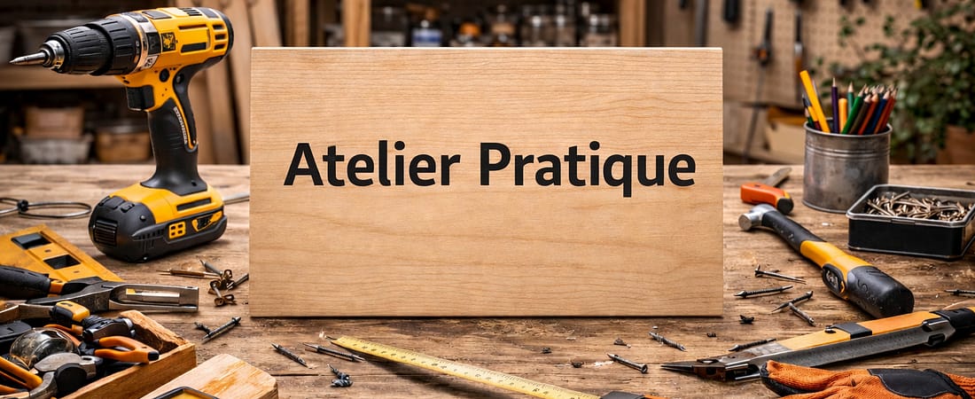 Bienvenue sur Atelier Pratique : Votre Guide Bricolage Ultime