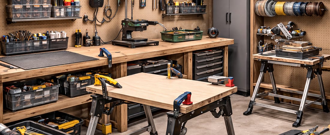 Équipements d’atelier souvent oubliés… mais qui changent vraiment la façon de bricoler