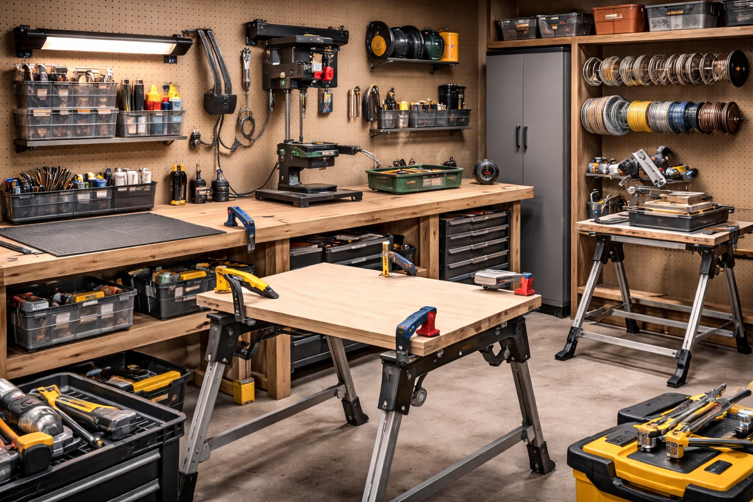 Équipements d’atelier souvent oubliés… mais qui changent vraiment la façon de bricoler